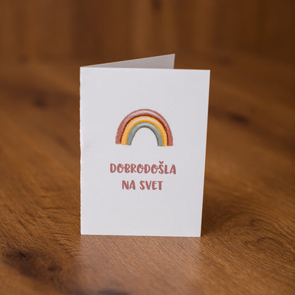Čestitka - Mavrica