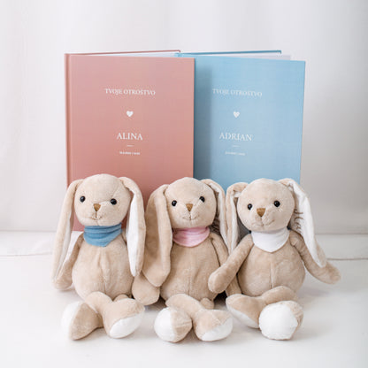 Darilni set spomini - temno roza